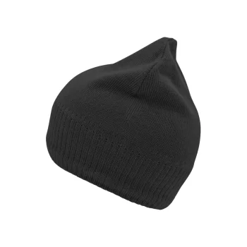 Knitted Beanie with Fleece Inset