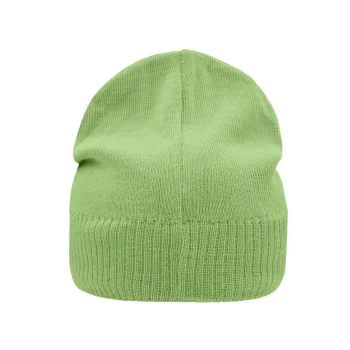 Knitted Beanie with Fleece Inset