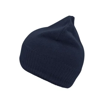 Knitted Beanie with Fleece Inset