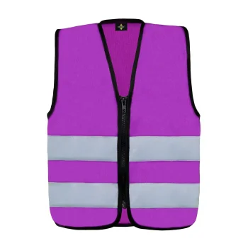 Korntex Safety Vest for Kids with Zipper "Aalborg"