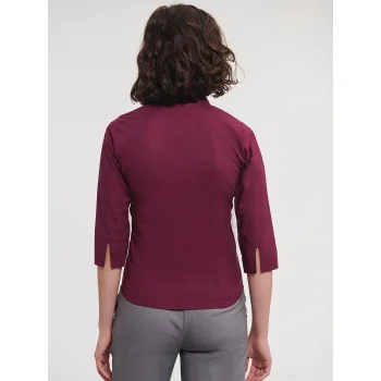 Ladies' 3/4 Sleeve Easy Care Fitted Shirt