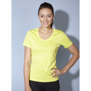 Ladies' Active-V 100%P