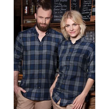 Ladies' checked blouse Urban-Style