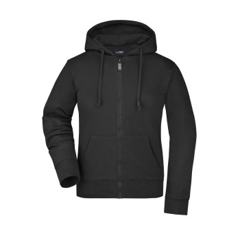 LADIES HOODED JACKET 80%C20%P
