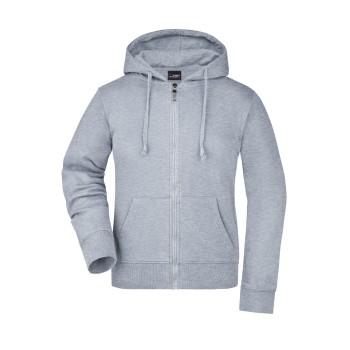 LADIES HOODED JACKET 80%C20%P