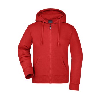 LADIES HOODED JACKET 80%C20%P