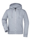 LADIES HOODED JACKET 80%C20%P