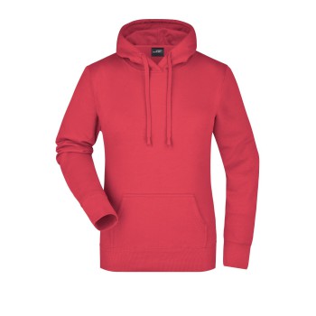 LADIES HOODED SWEAT 80%C20%P