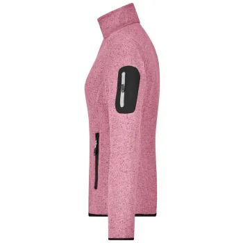 Ladies' Knitted Fleece Jacket