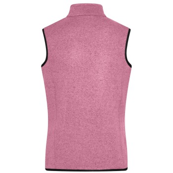 Ladies Knitted Fleece Vest 100