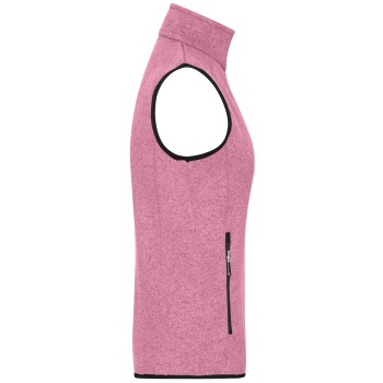 Ladies Knitted Fleece Vest 100