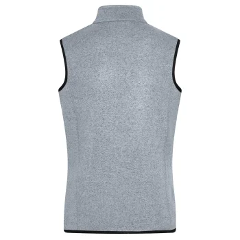 Ladies Knitted Fleece Vest