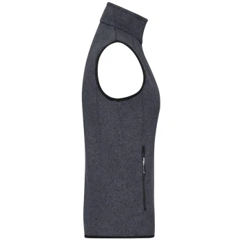 Ladies Knitted Fleece Vest