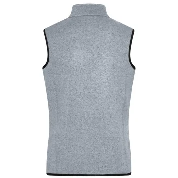 Ladies Knitted Fleece Vest
