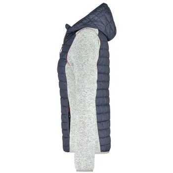 Ladies' Knitted Hybrid Jacket