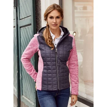 Ladies' Knitted Hybrid Jacket