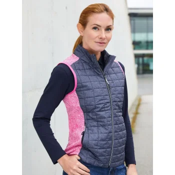 Ladies' Knitted Hybrid Vest