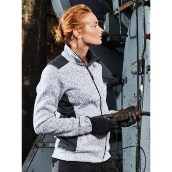 Ladies' Knitted Workwear Fleece Jacket - Strong