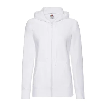 Ladies Lightweight Hooded Sweat Jacket