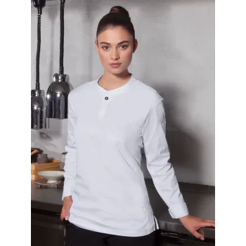 Ladies Long-Sleeve Work Shirt Performance