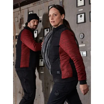 Ladies' Padded Hybrid Jacket