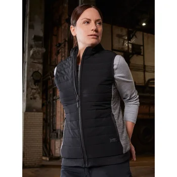Ladies' Padded Hybrid Vest