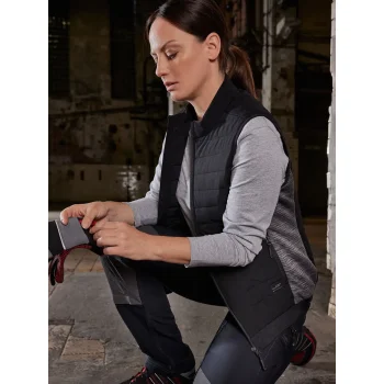 Ladies' Padded Hybrid Vest