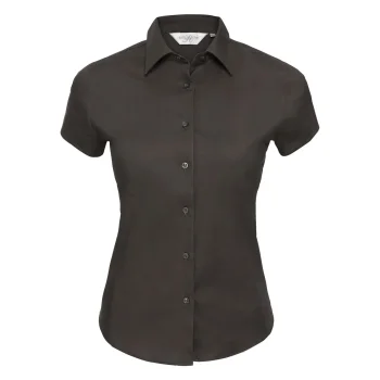 Ladies' Short Sleeve Easy Care Fitted Shirt