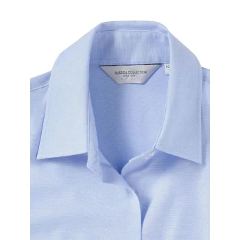 Ladies' Short Sleeve Easy Care Oxford Shirt