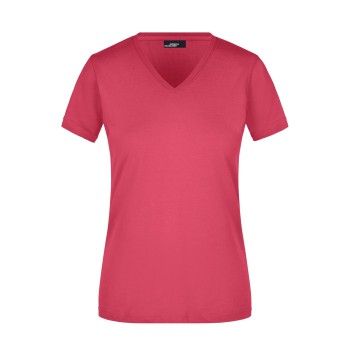 LADIES SLIM FIT V-T 100%C J&N