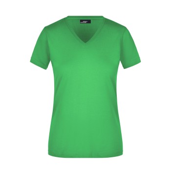 LADIES SLIM FIT V-T 100%C J&N