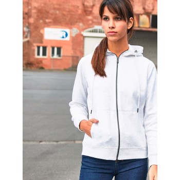 Ladies' Zip Hoody 85%OCS 15%P