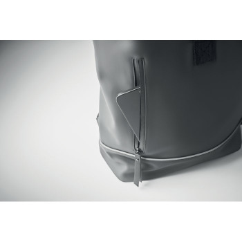 LAPTOSA - Zaino in PU rolltop per laptop
