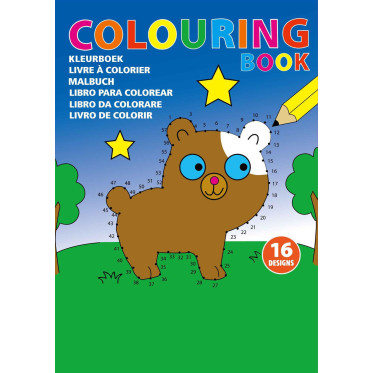 Libro da colorare per bambini Constanze