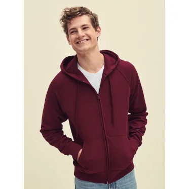 Lightweight Hooded Sweat Jacket