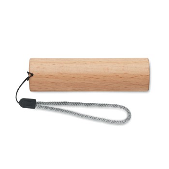 LITE - Torcia ricaricabile in legno