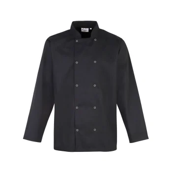 Long Sleeve Press Stud Chef''s Jacket