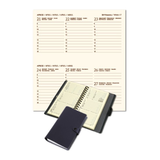 LUXURY-Agendina settimanale tascabile