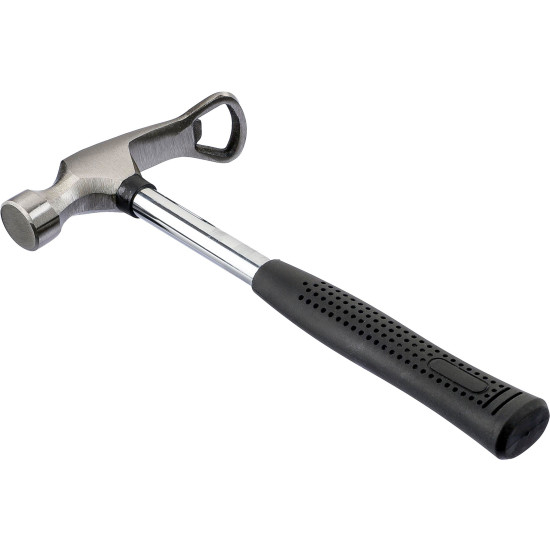 Martello apribottiglia in acciaio e manico in PVC Omar