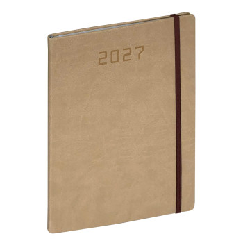 MASTER Agenda settimanale 17x24 cm personalizzabile con copertina in vivella