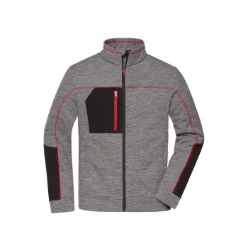 MEN FLEECE JACKET 80%PREC.20%P