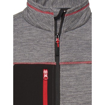 MEN FLEECE JACKET 80%PREC.20%P