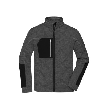 MEN FLEECE JACKET 80%PREC.20%P