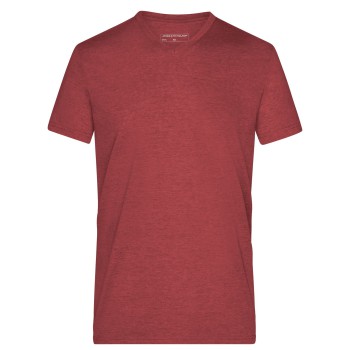 MEN HEATHER T-SHIRT 65%P 35%C