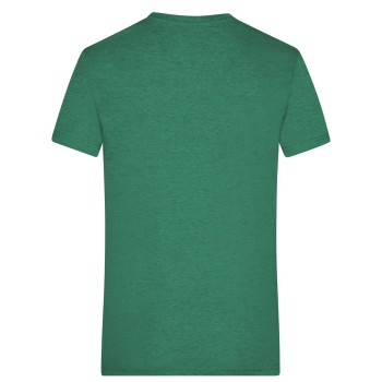 MEN HEATHER T-SHIRT 65%P 35%C