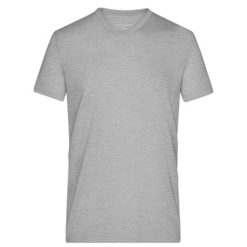 MEN HEATHER T-SHIRT 65%P 35%C