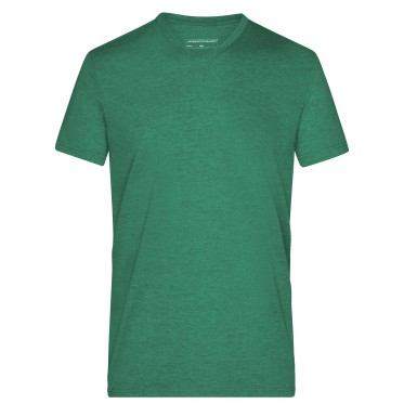 MEN HEATHER T-SHIRT 65%P 35%C