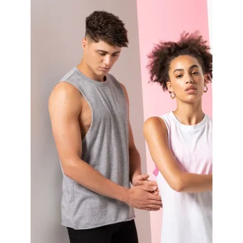 Men's High Neck Slash Armhole Vest