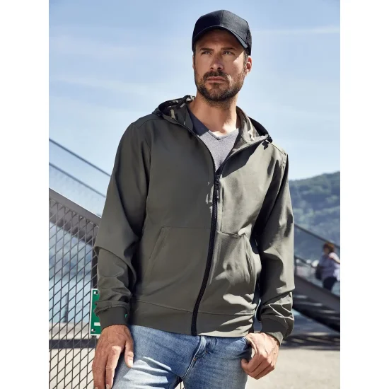 Men's Hooded Softshell Jacket