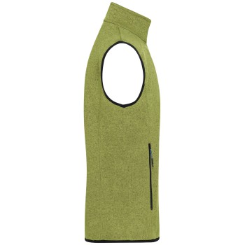 Men's Knitted Fleece Vest 100%